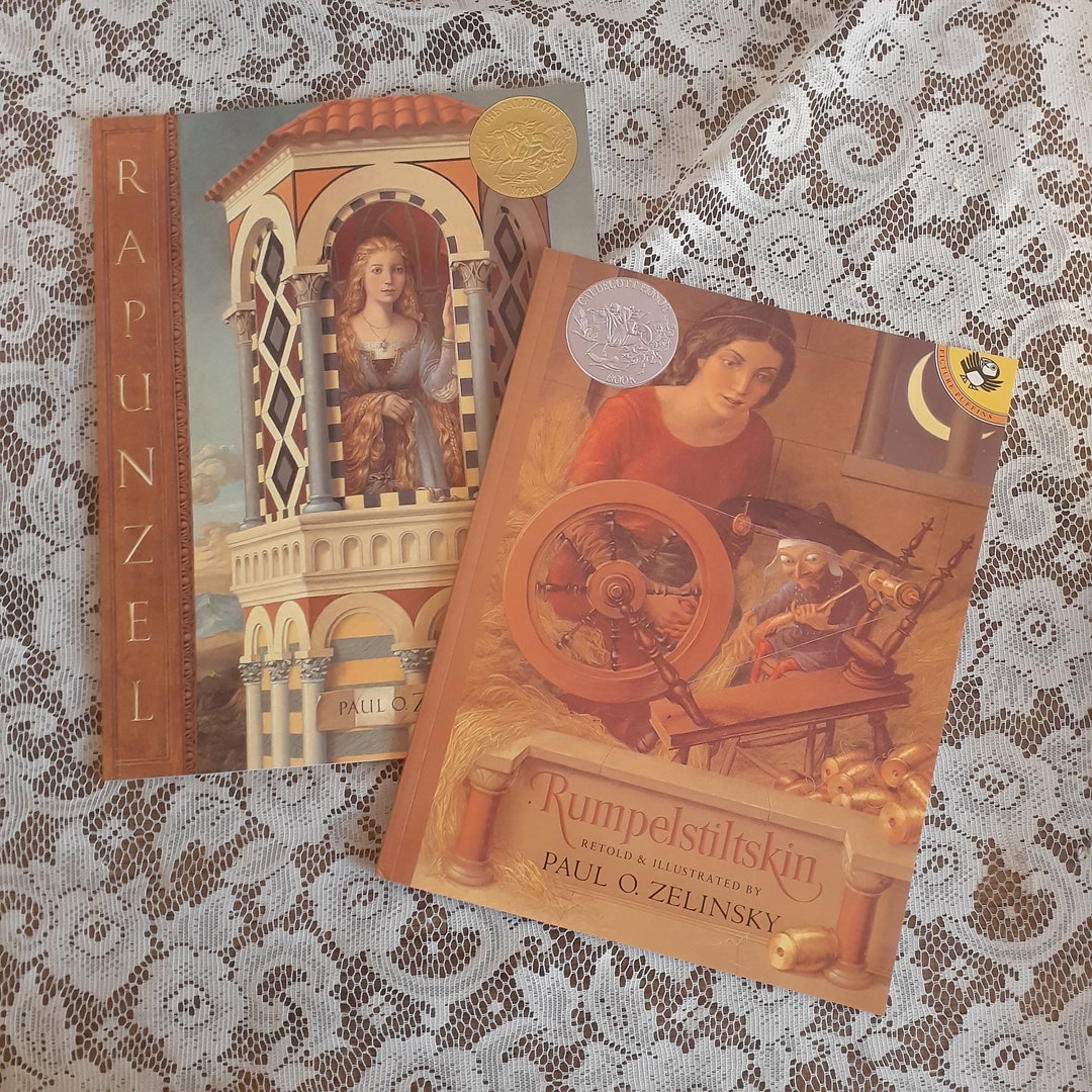 Rapunzel and Rumpelstiltskin by Paul O Zelinsky Vintage 1997 Paperback