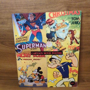 Cartoon movie poster book Bruce Hershenson vintage animation film poster art reference