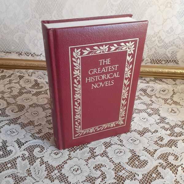 Red Hardcover Book - Etsy