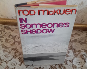 In Someone's Shadow by Rod McKuen Vintage 1970 Hardcover Poetry Book