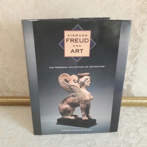 Sigmund Freud book, Freud and Art, Personal Collection, Peter Gay Intro, 1989 Vintage Hardcover