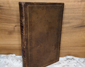 Antique 1810 Hardcover Book, History of Oxford University by Alex Chalmers