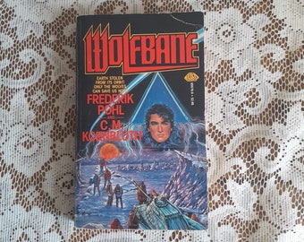 Wolfbane by Frederik Pohl and CM Kornbluth, Vintage 1986 Paperback Sci Fi Book