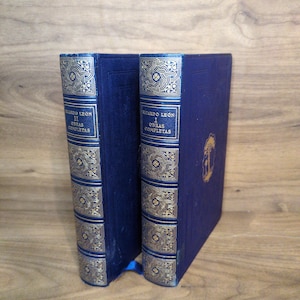 Spanish Literature Book Set Ricardo León Obras Completas 1952 1956 Leather