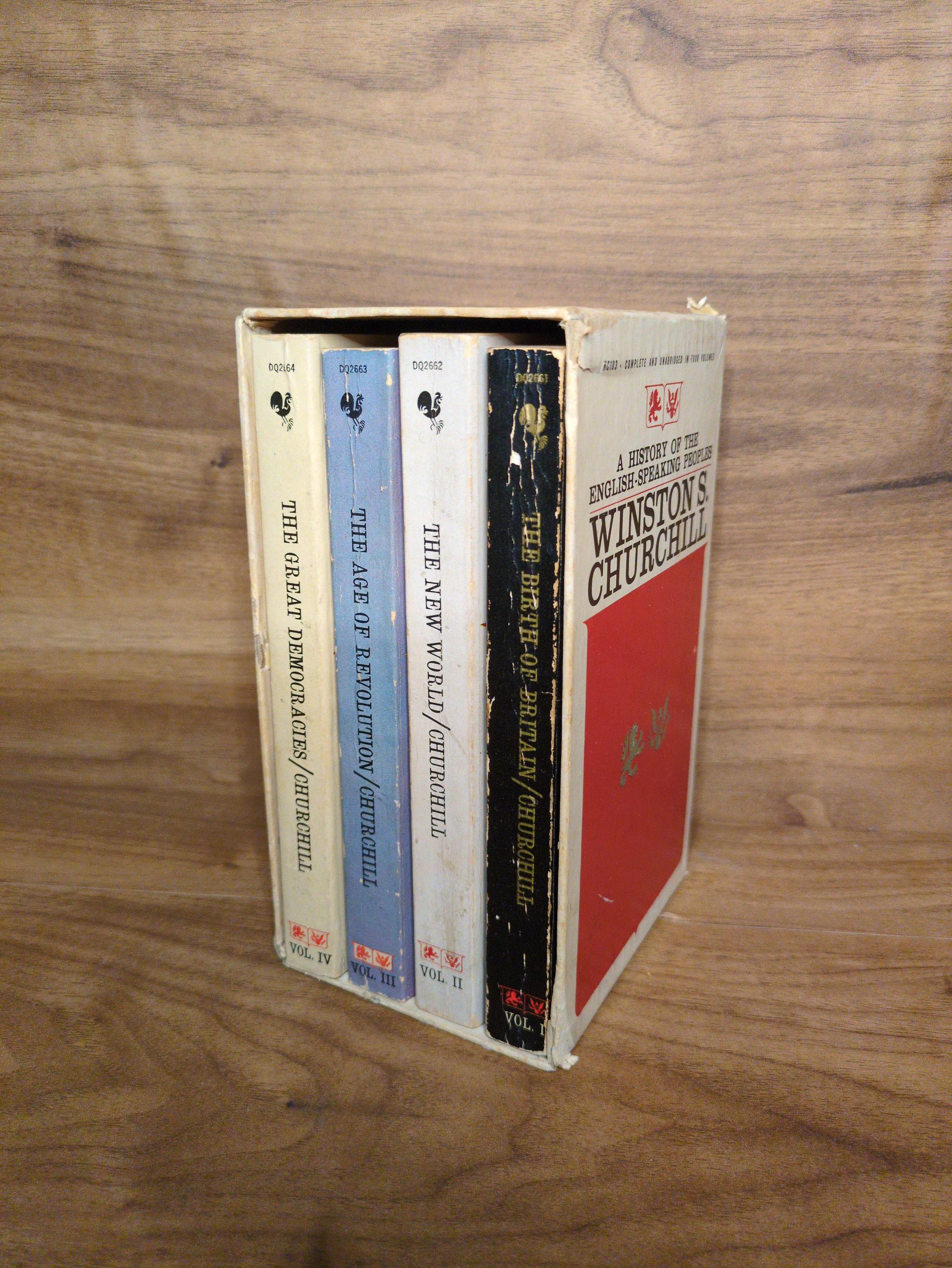 Winston Churchill Book Set - Etsy
