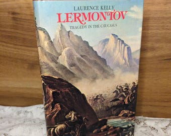 Russian literary biography book Lermontov Tragedy in the Caucasus 1978 first edition