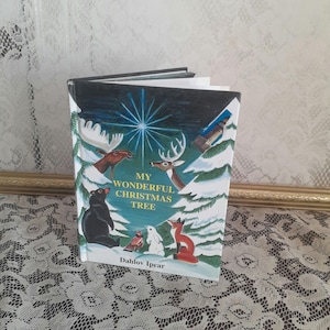 Christmas Children’s Book, My Wonderful Christmas Tree Book, Dahlov Ipcar 1999, Vintage Holiday Hardcover