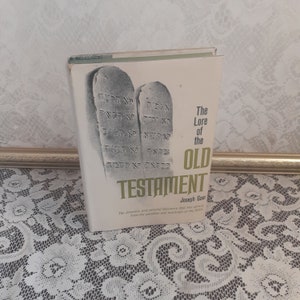 Religious book, The Lore of the Old Testament, Joseph Gaer 1966, vintage hardcover, Christian studies, biblical history