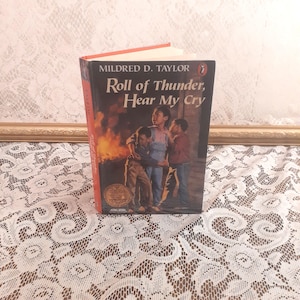 Roll of Thunder Hear My Cry – Mildred D. Taylor – Vintage 1997 Puffin Hardcover – Children’s Civil Rights Book