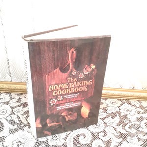Home Baking book, Natalie G. Sylvester, 1978 vintage hardcover cookbook, classic baked goods, vintage recipes, baking nostalgia