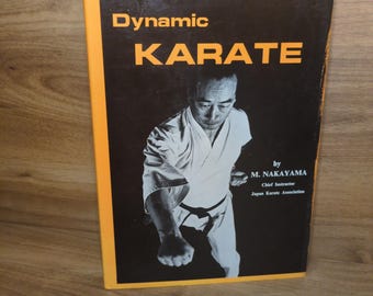 Dynamic Karate Book: Vintage 1983 Hardcover - Shotokan Techniques
