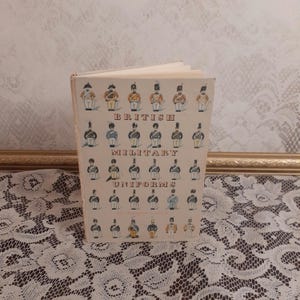 Vintage British Military Uniforms Book: James Laver, 1948 Penguin Edition