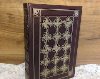 classic literature book, Vanity Fair book, William Makepeace Thackeray, 1981, Franklin Library, vintage hardcover