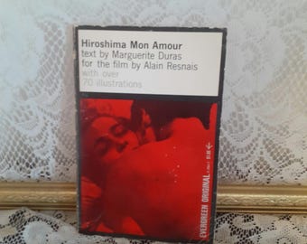 Vintage Paperback: Hiroshima Mon Amour by Marguerite Duras, 1961 Film Tie-In