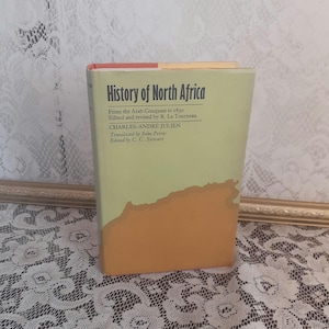 Vintage History of North Africa Book: 1970 Hardcover, Colonial History