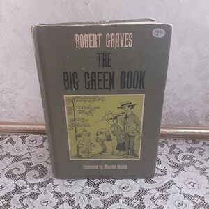 Vintage Children&#39;s Book: The Big Green Book, 1962 Hardcover, Maurice Sendak Illustrations