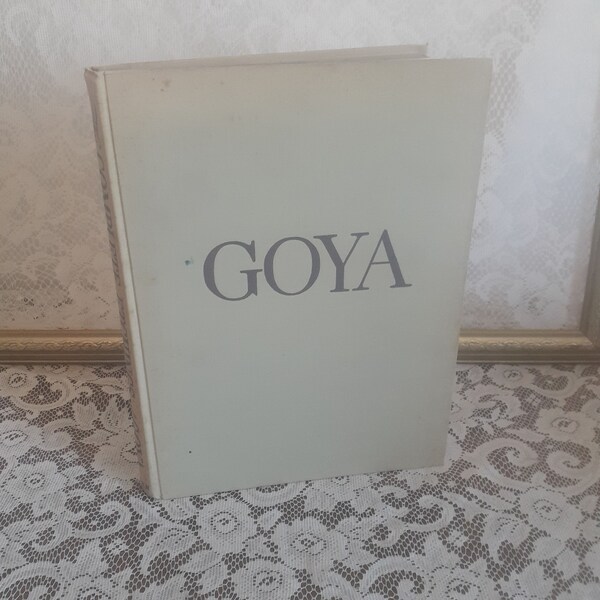 The Complete Etchings of Goya, with Forward By Aldous Huxley, Vintage1943 Hardcover Art Book