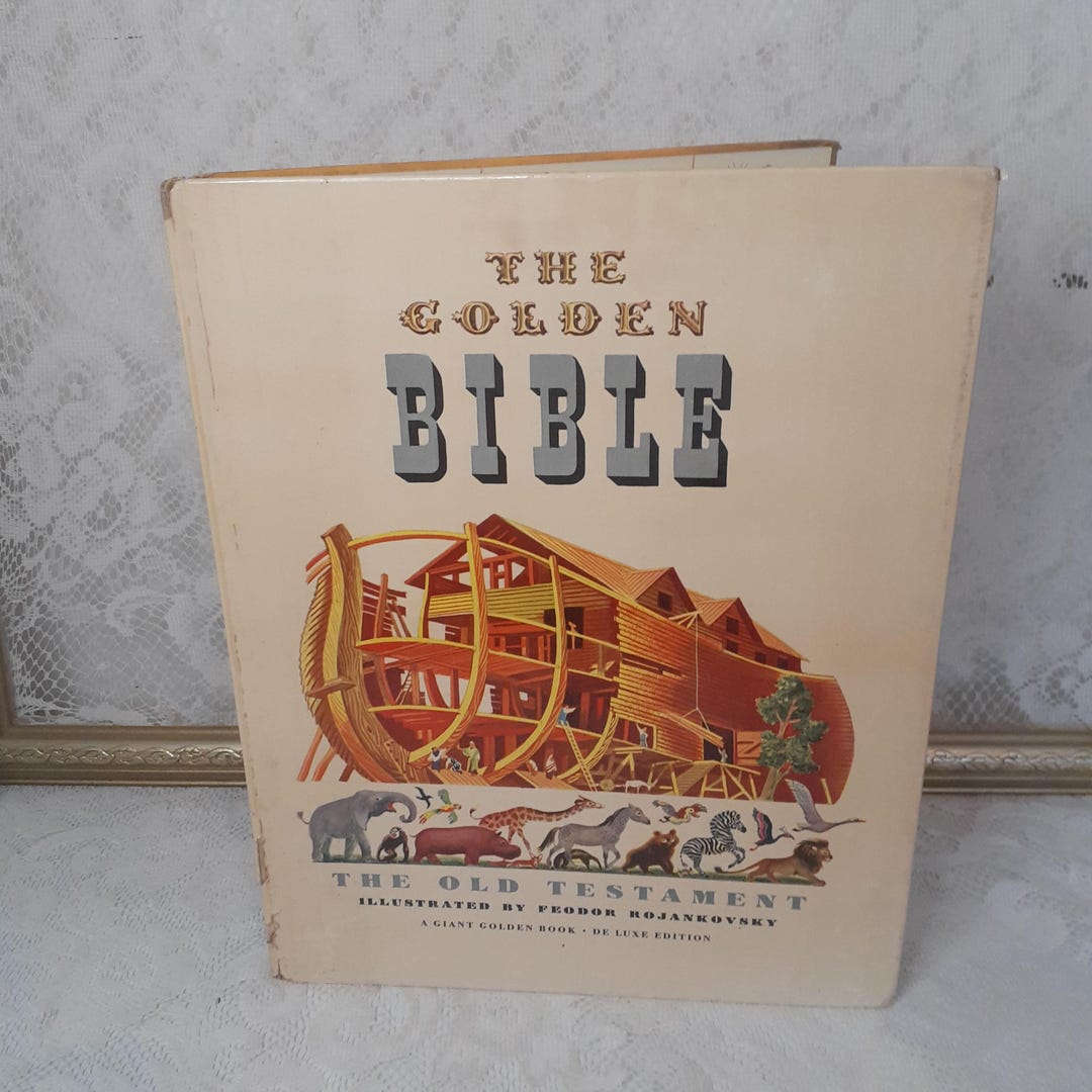Vintage Golden Bible Book: Feodor Rojankovsky Illustrations, 1946 ...