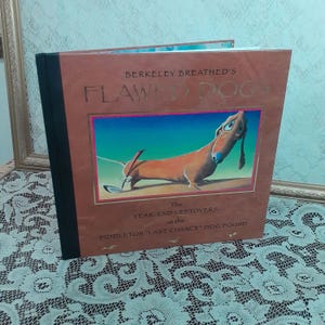 Vintage kids book, Berkeley Breathed Flawed Dogs, 2003 hardcover, children’s humor, illustrated story