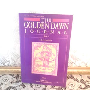 The Golden Dawn Journal Book 1: Divination - 1994 1st Ed. Occult Paperback