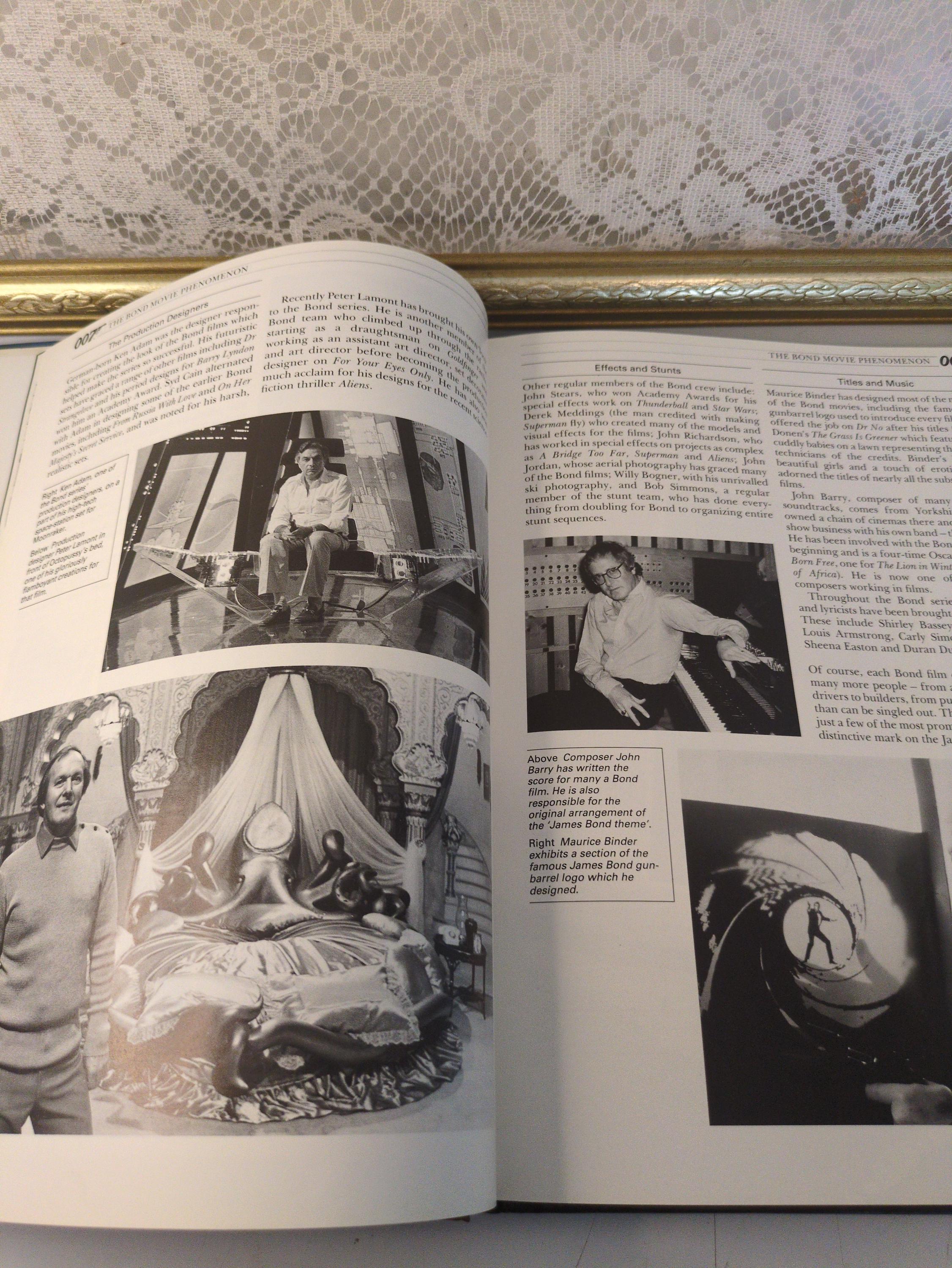 The Official James Bond Movie Book, Vintage 1987 Special 25th 