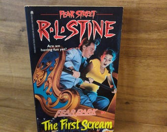 Vintage Fear Street: Fear Park #1, RL Stine Teen Thriller