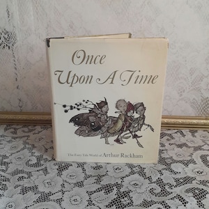 Arthur Rackham Fairy Tale Book: Vintage Illustrated Hardcover, 1972