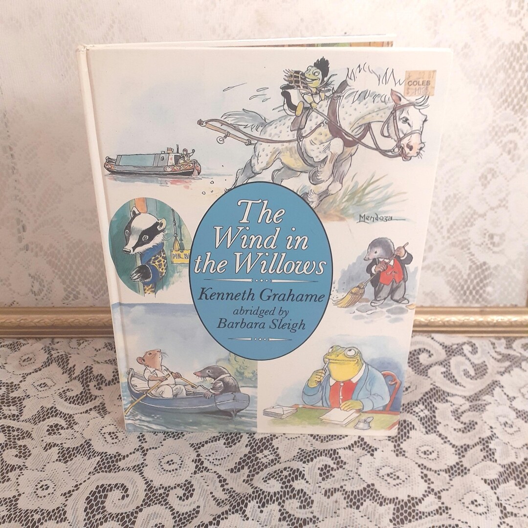 Vintage Children’s Book, Wind in the Willows Abridged, Barbara Sleigh ...