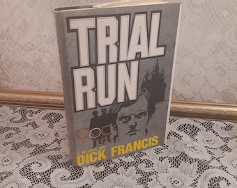 Trail Run by Dick Francis: 1978 First US Edition Vintage Hardcover