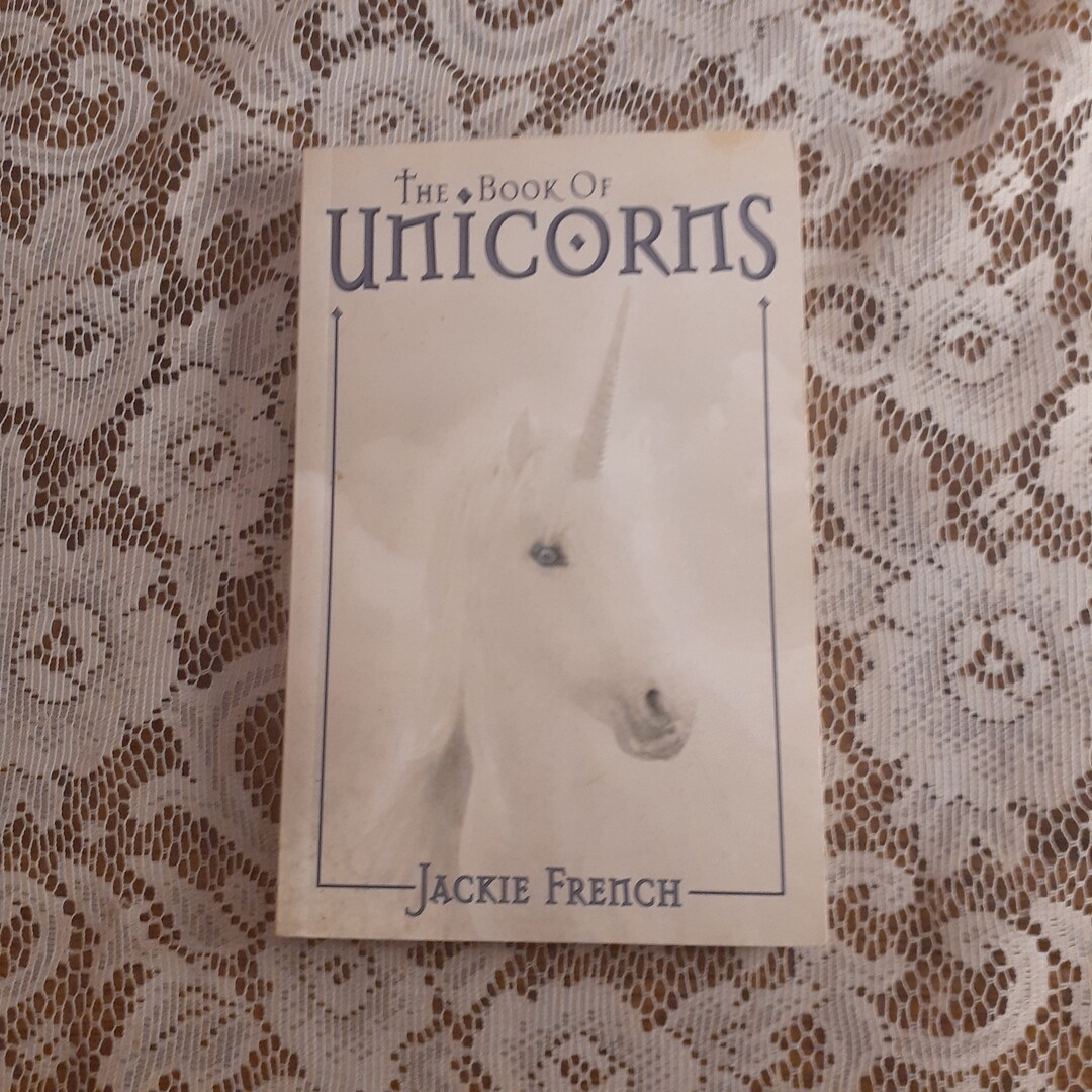 Book of Unicorns by Jackie French, Vintage 1998 Paperback Book - Etsy