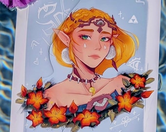 Zelda TOTK Sundelion Legend of Zelda Tears of the Kingdom Art Print