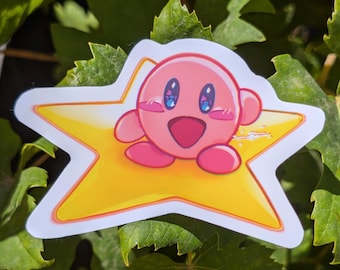 Kirby Star Sticker