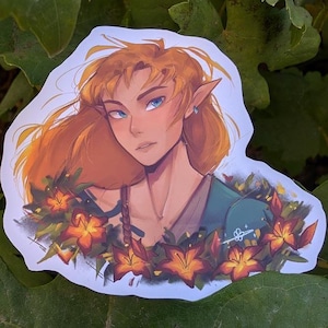 Link TOTK Sundelion Legend of Zelda Tears of the Kingdom Sticker