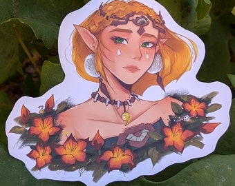 Zelda TOTK Sundelion Legend of Zelda Tears of the Kingdom Sticker