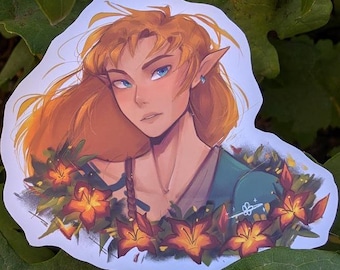 Link TOTK Sundelion Legend of Zelda Tears of the Kingdom Sticker