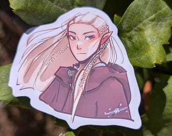 Legolas LOTR Hobbit Lord of the Rings Sticker