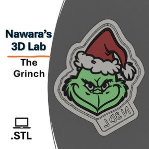 Christmas: The Grinch Silicone Mold STL. file