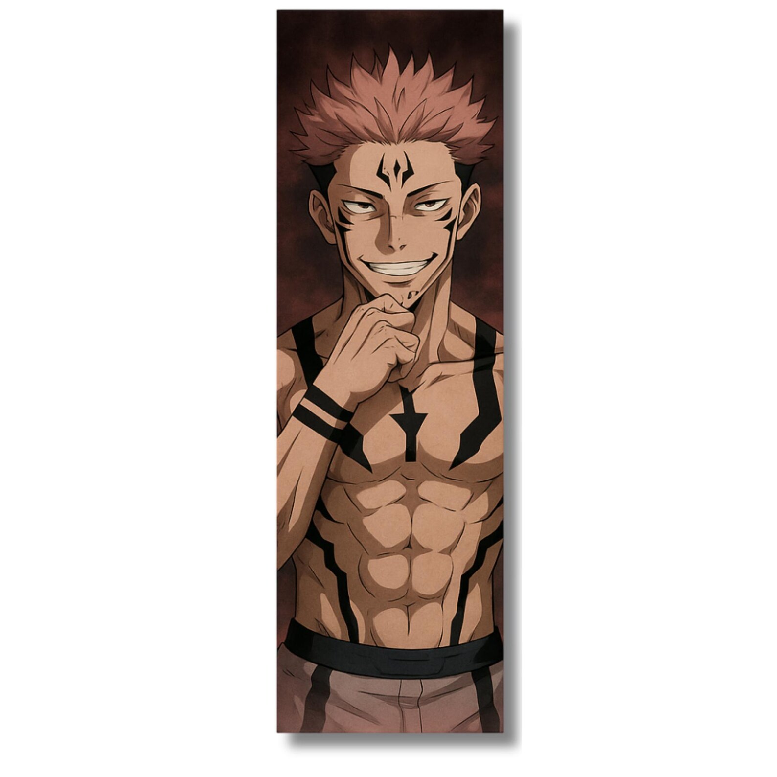 Jujutsu Kaisen Bookmarks Chibi Sukuna, Toji, Geto Anime Set