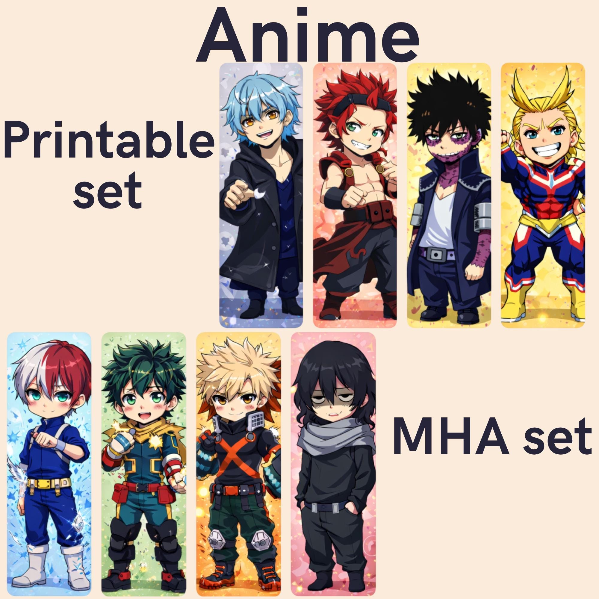 My Hero Academia Bundle - Etsy