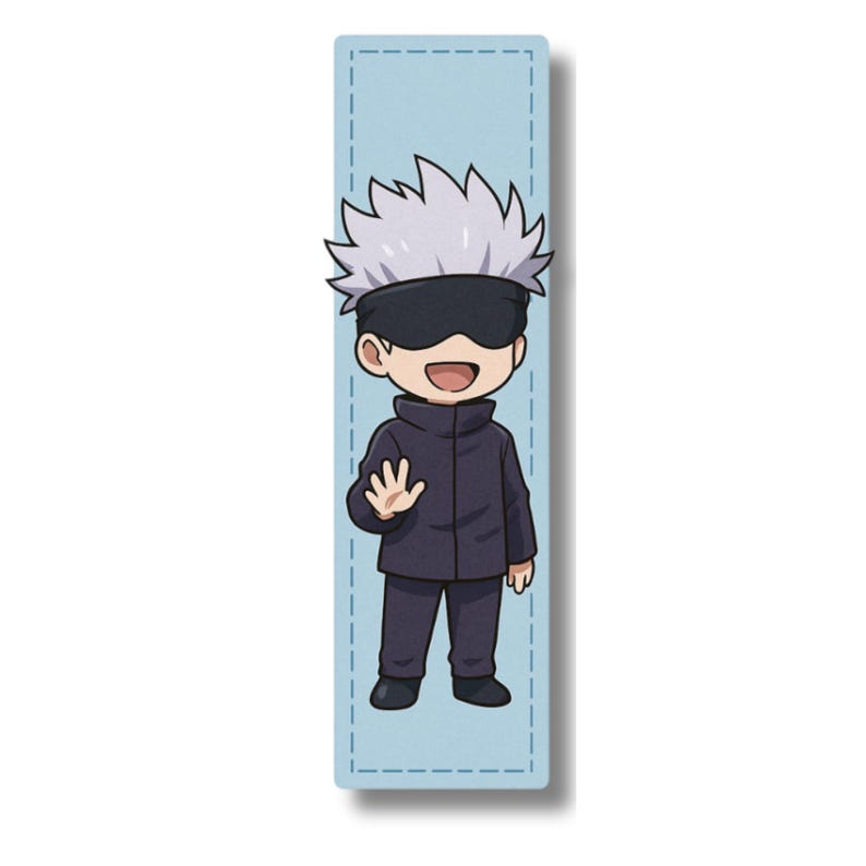 Jujutsu Kaisen Bookmarks Chibi Anime Trio (digital Download) Etsy