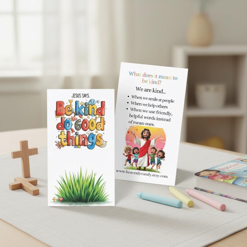 Mini Jesus Figurine, Little Jesus Pocket Cards, Church Party Favors ...