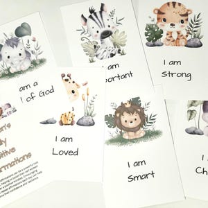 Affirmationskarten für Kinder