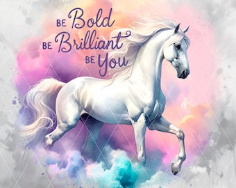 Cita inspiradora Caballo PNG, Hermoso arte de caballos, Frase motivacional JPG, Positividad PNG, Diseño de sublimación, Descarga digital
