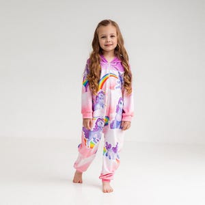 Kids Unicorn Kigurumi, Soft and Cozy Onesie for Girls, Perfect Gift for Children
