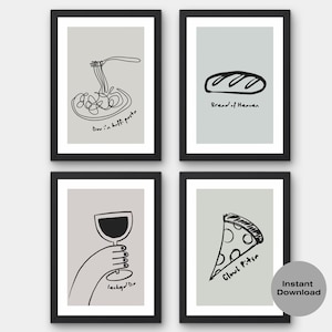 Walisische Küche Poster | Küche Dekor | Walisische Drucke | Vintage Geschenke | Cymraeg Prints | Wales Küchenkunst | Poster Walnuss | Schlichtes Dekor Wales