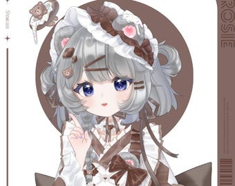 Live2D Public Premade Model VTuber | 【Rosie】 | 19 expressions