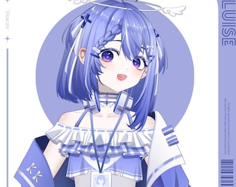 Live2D Public Premade Model VTuber | 【Luise】 | 17 expressions