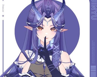 Live2D Public Premade Model VTuber | Dragon Woman Jinyu | Fully Rigged | Ready to Use VTube Studio Model
