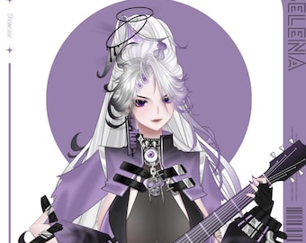 Live2D Public Premade Model VTuber | 【Selena】 | Over 18 expressions