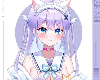 Live2D Public Premade Model VTuber | 【Hanami】 | Over 14 expressions
